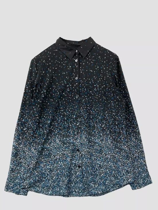 Banana Republic Tops - Banana Republic Ombre Speckle
Dotted Button-Down Blouse Size Medium Medium